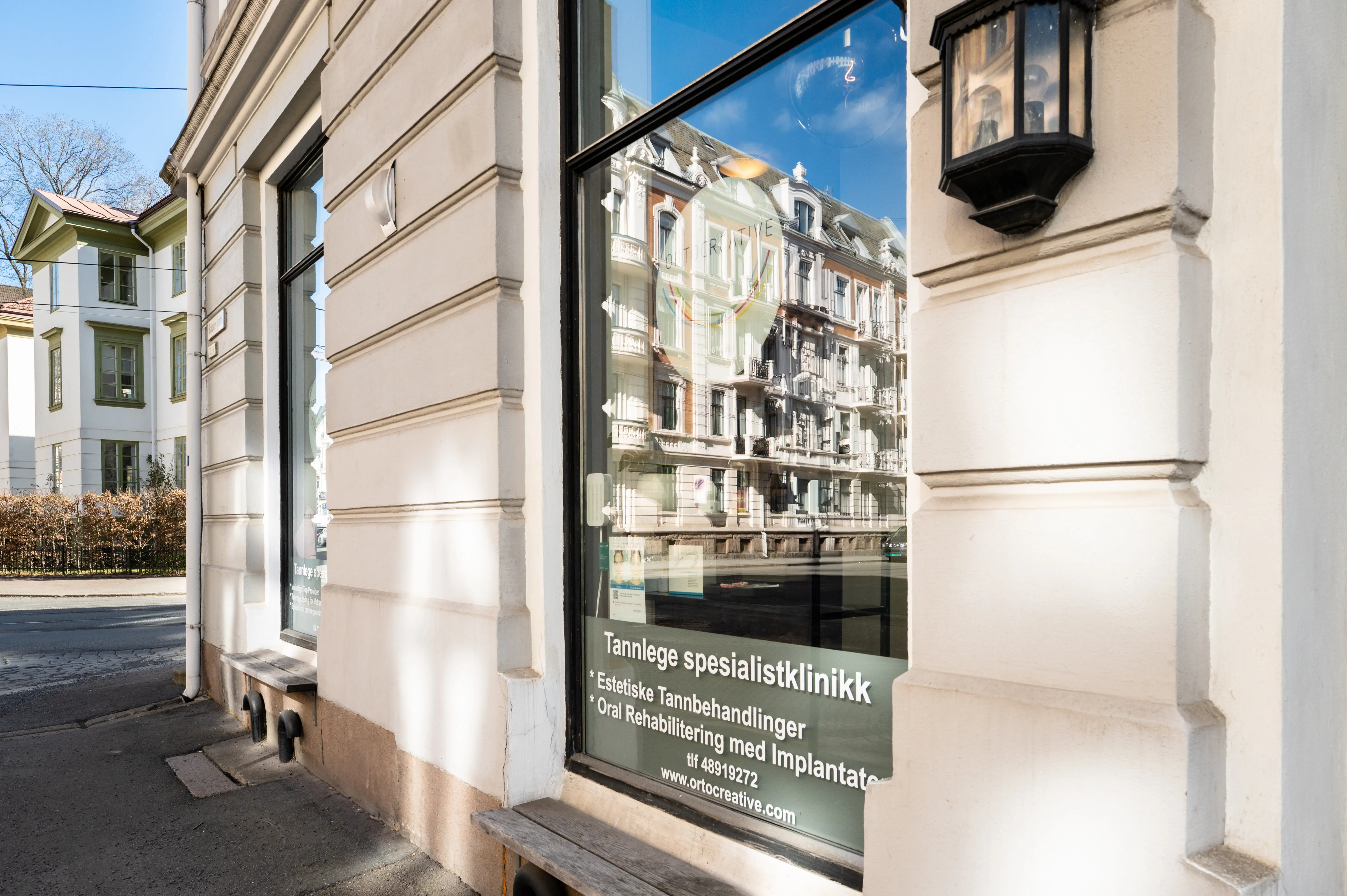 Interiør i Ortocreative-klinikken